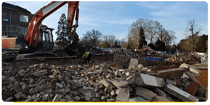 Guildford College Demolition